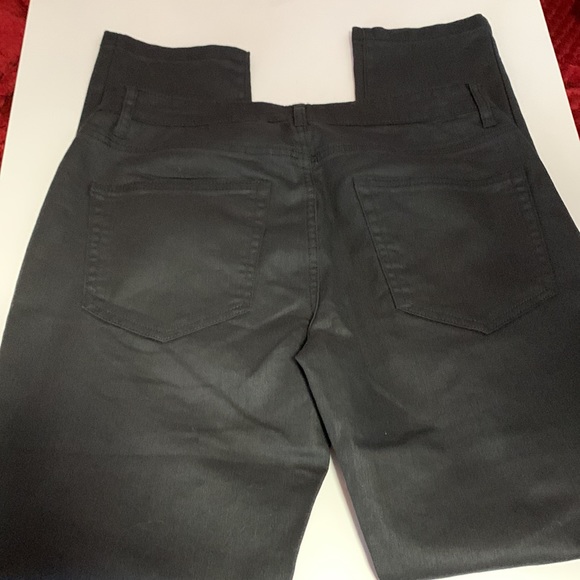 Nova men waxed slim taper jeans black size 32 - Picture 4 of 5